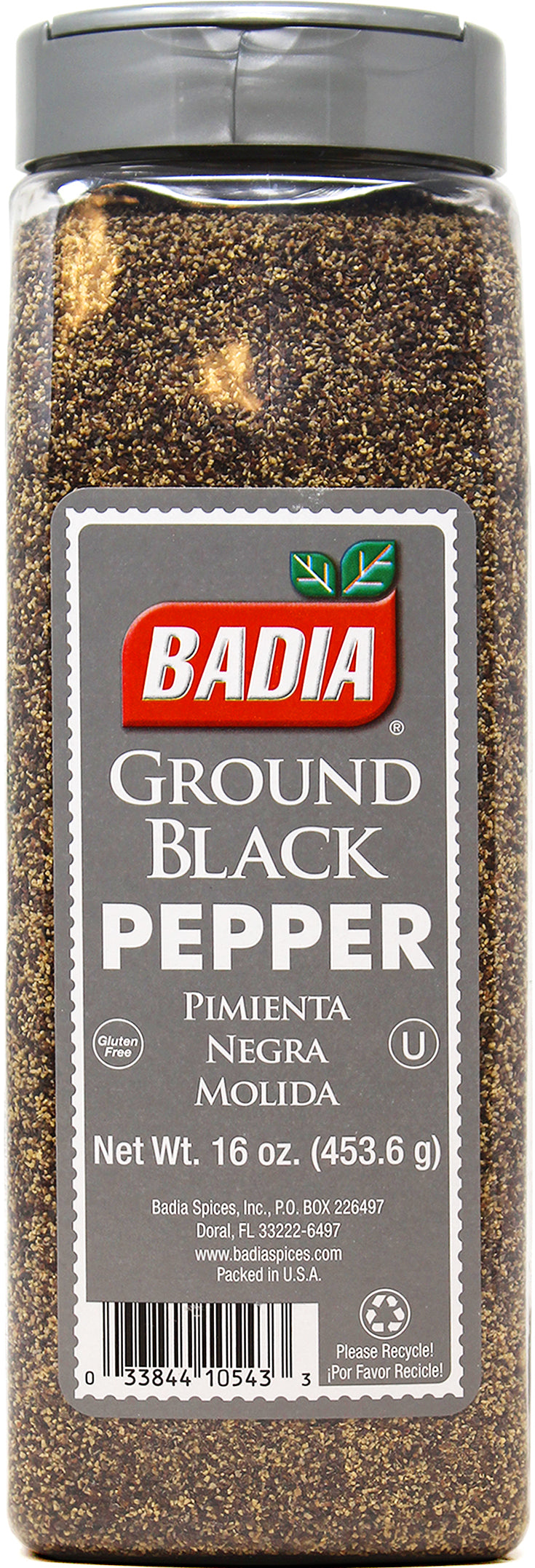 Badia Ground Black Pepper-16 oz.-6/Case