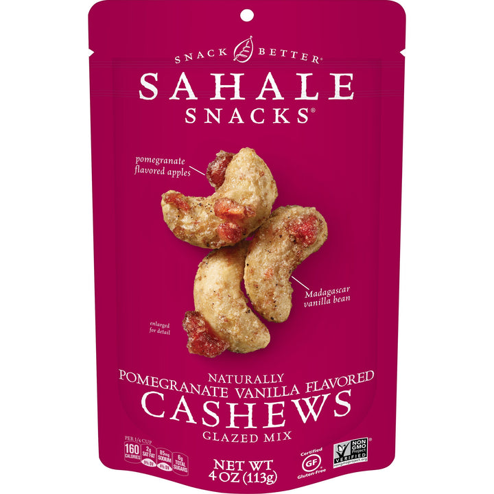 Sahale Cashew Pomegranate-4 oz.-6/Case