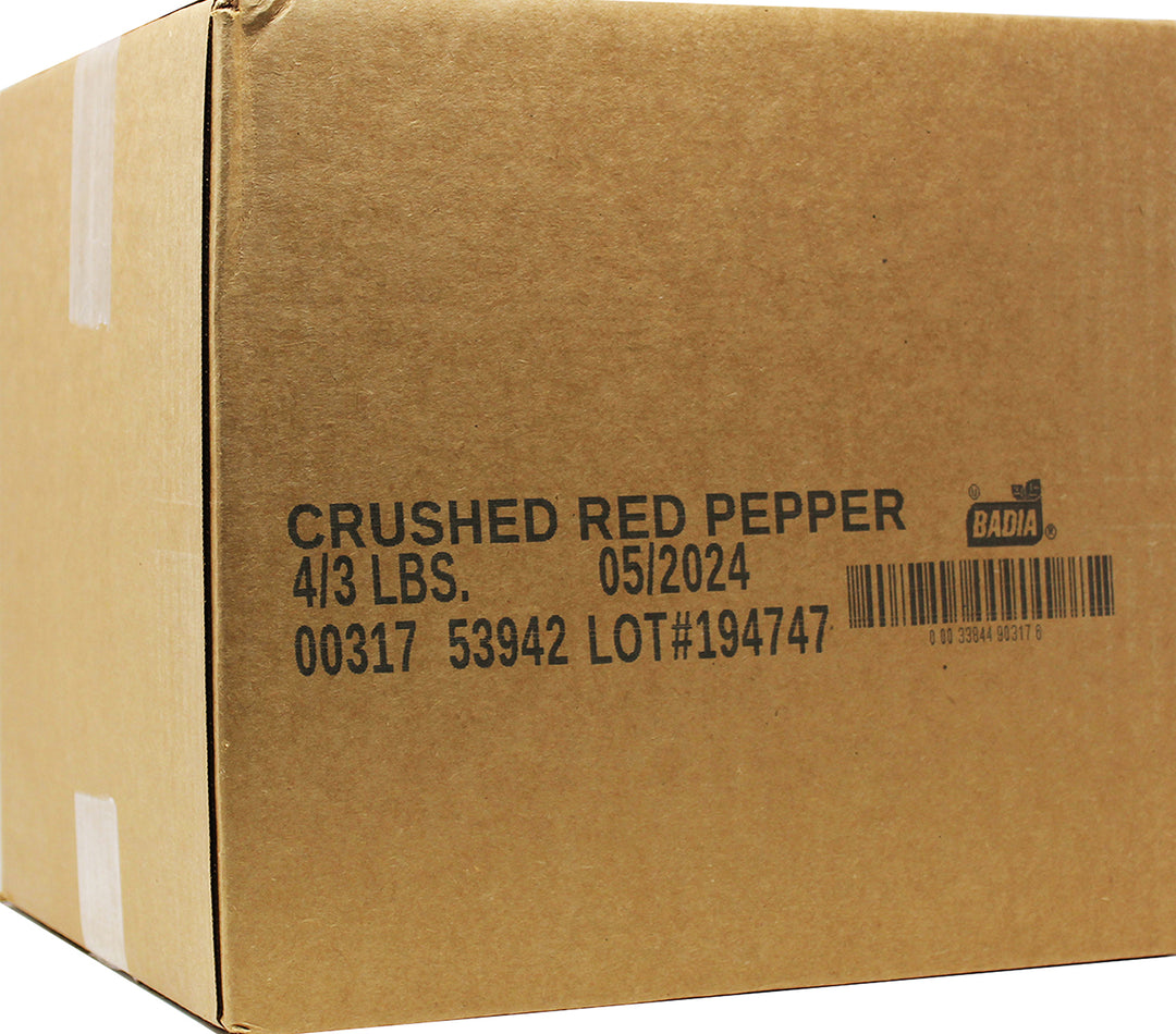 Badia Crushed Red Pepper-3 lb.-4/Case