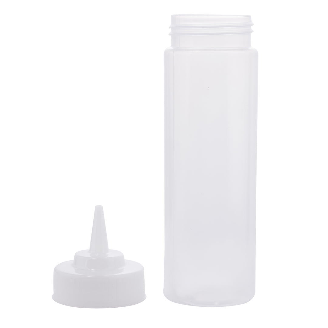 Tablecraft 12 oz. Widemouth Natural Dispenser Squeeze Bottle-36 Each-1/Case