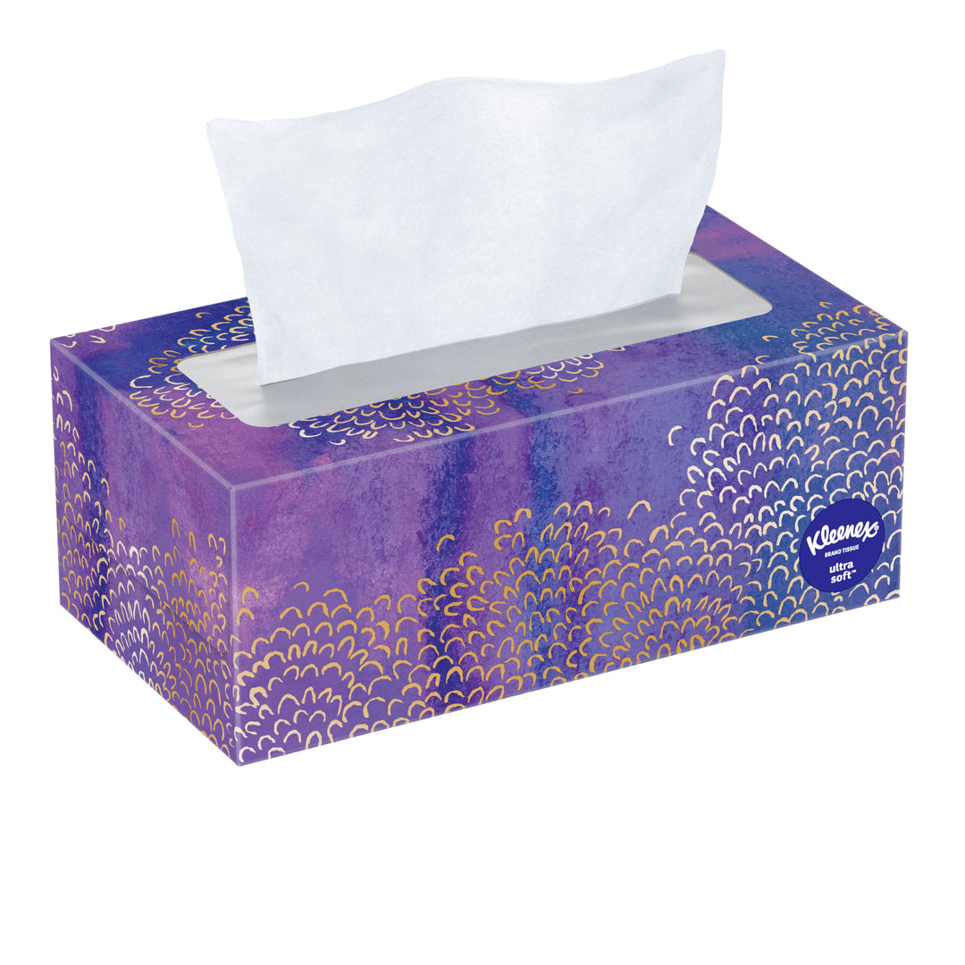 Kleenex Ultra Soft Facial Tissues-120 Count-24/Case