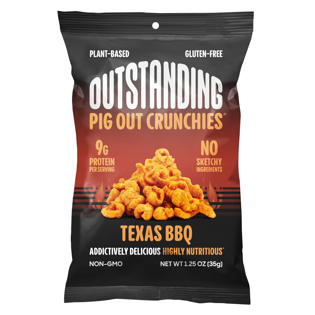 Pigout Crunchies Texas Bbq-1.25 oz.-8/Case