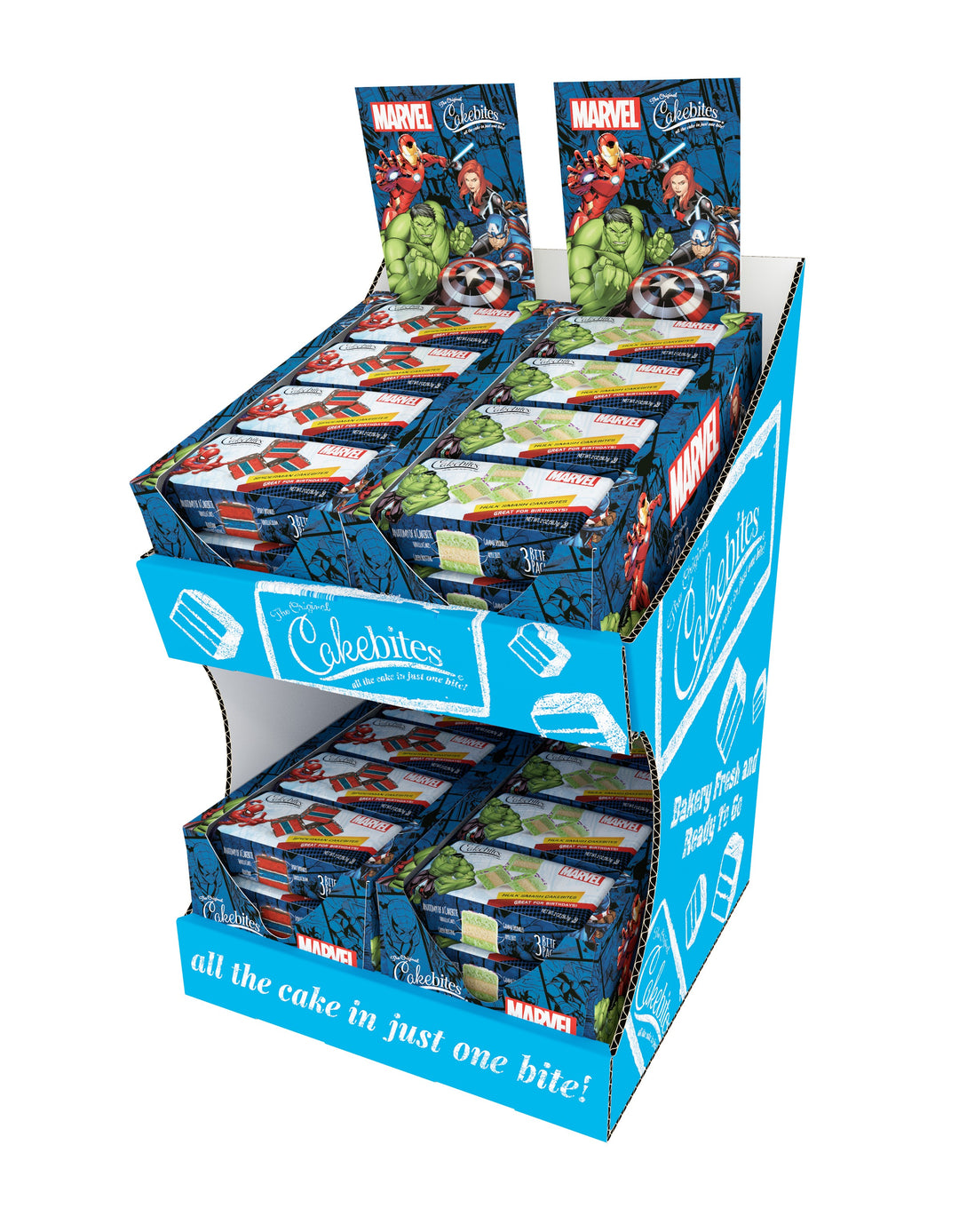 Cakebites Marvel Cakebites-48 Count-1/Case