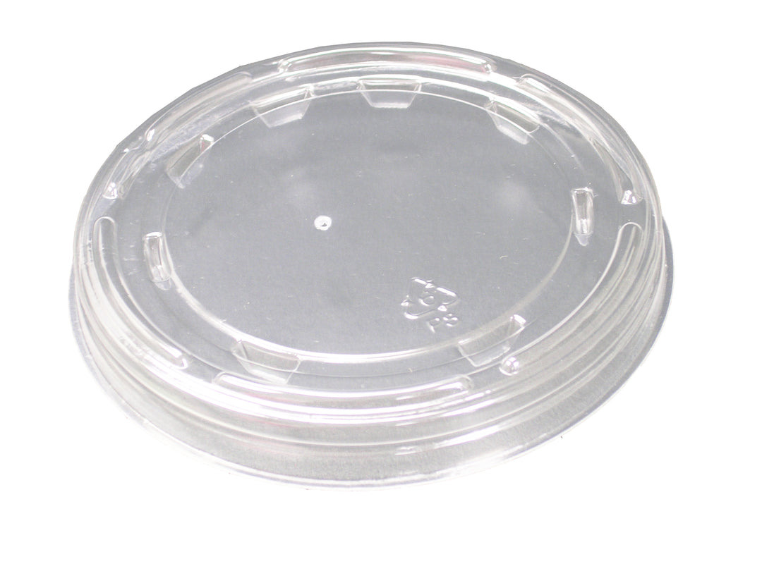 D & W Fine Pack Ops 12 oz. All Purpose Plastic Vented Container Lid-50 Each-50/Box-20/Case