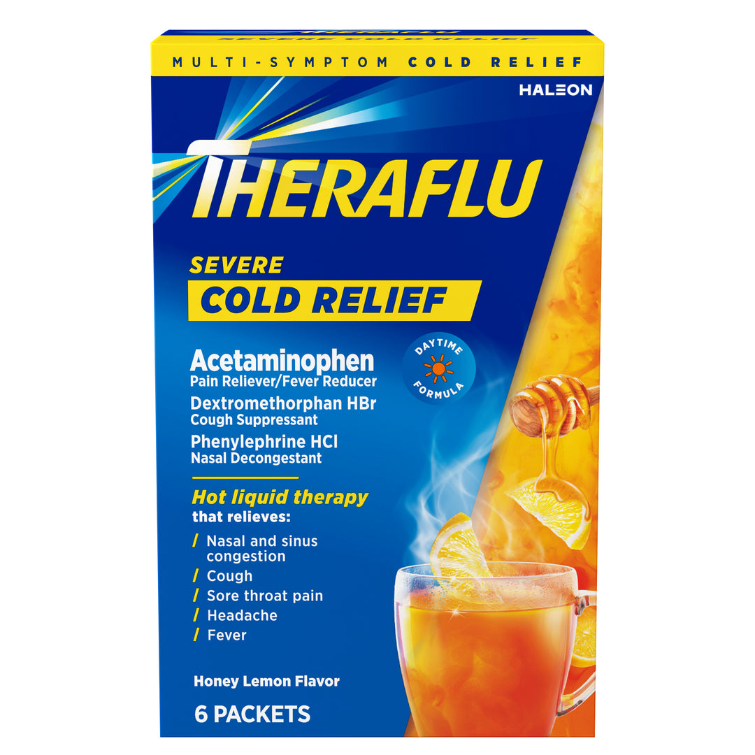 Theraflu Brands Multi-Symptom Severe Cold With Lipton-6 Each-3/Box-8/Case