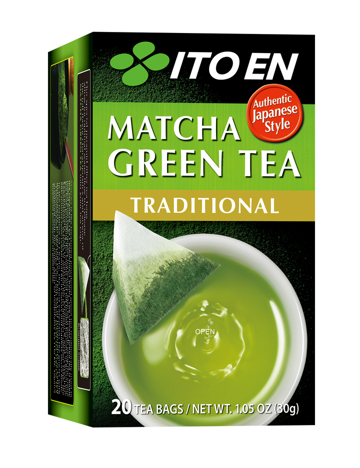 Ito En Green Tea Traditional Tea Bags-1.05 oz.-8/Case