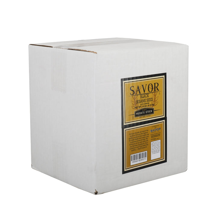 Savor Imports Black Sesame Seed-10 lb.-1/Case