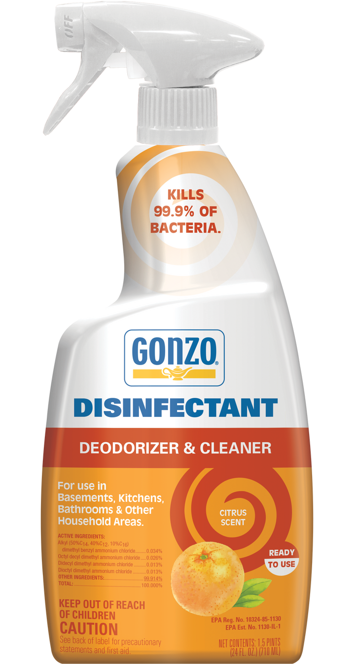 Gonzo Natural Magic Citrus Disinfectant-24 fl oz.s-6/Case