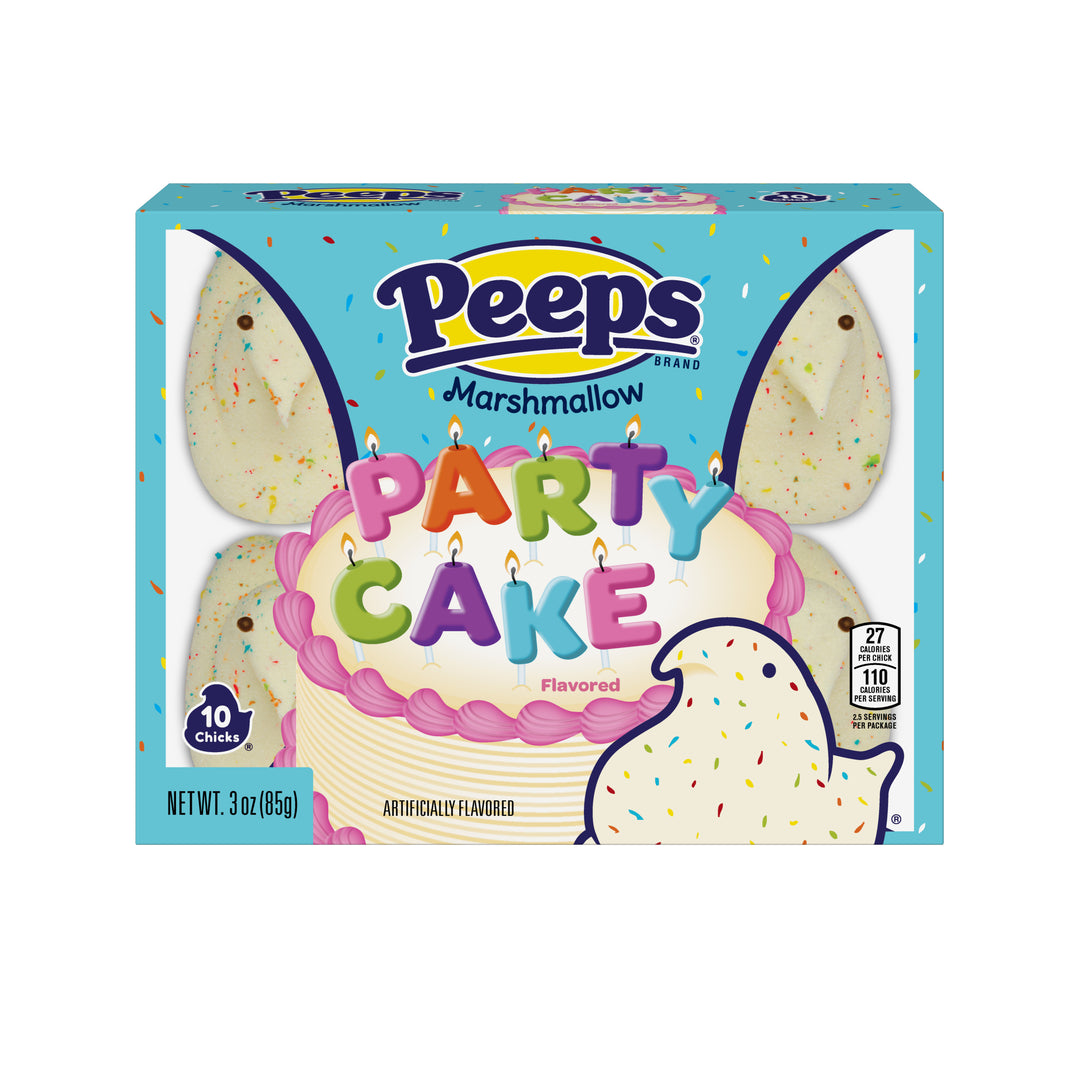 Peeps Easter Candy Fat Free Gluten Free Shipper-72 Count-1/Case