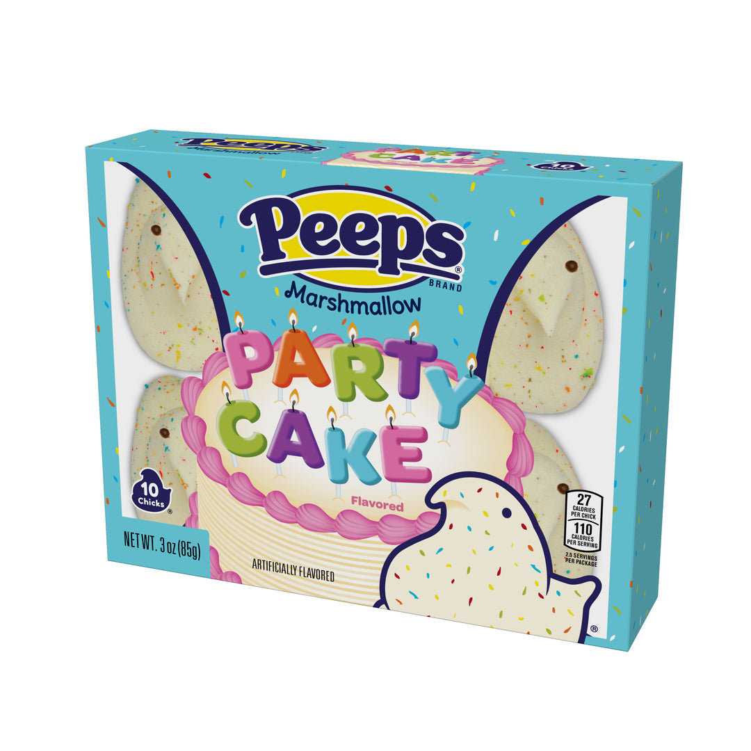 Peeps Easter Candy Fat Free Gluten Free Shipper-72 Count-1/Case