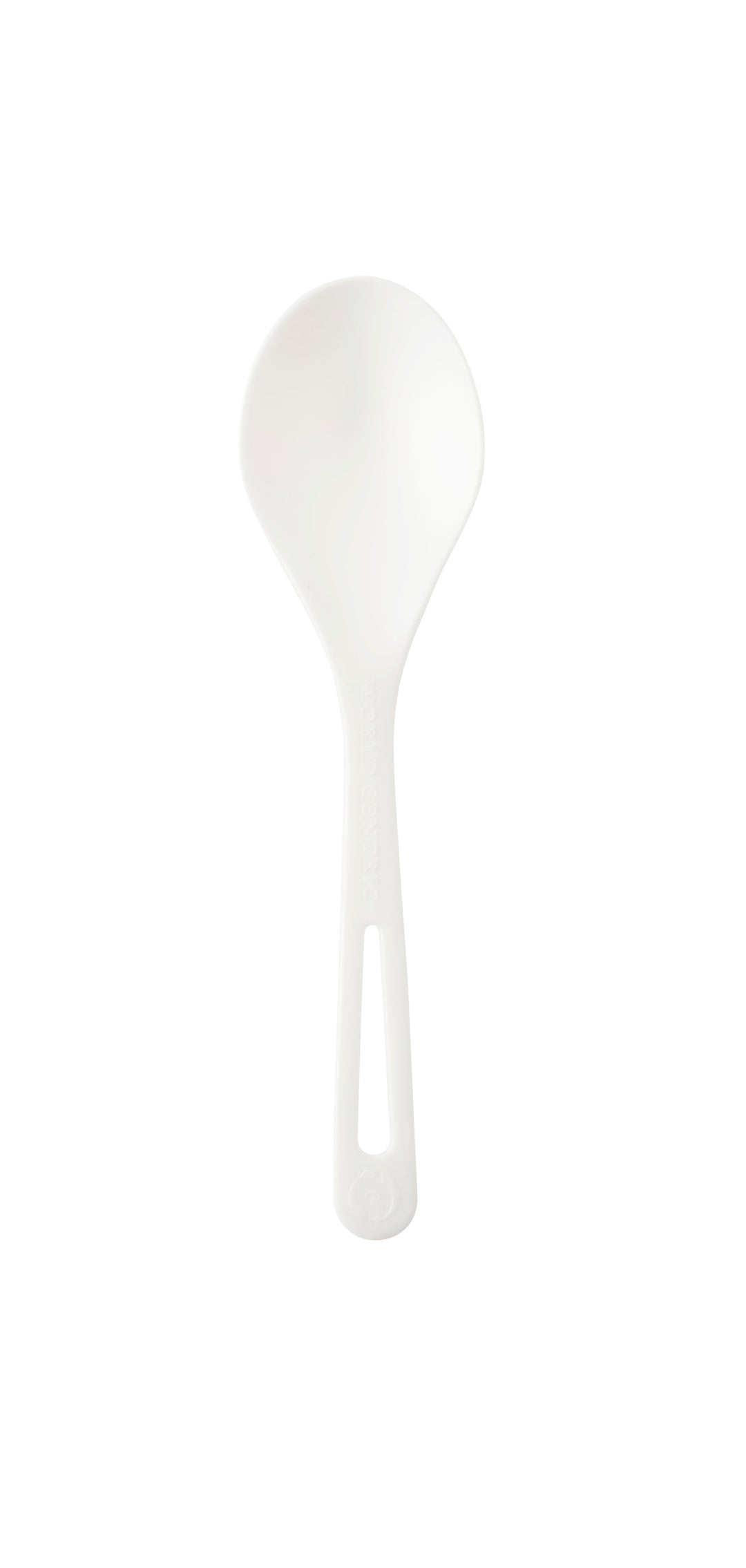 World Centric Tpla Compostable Corn Starch Soup Spoon-50 Each-20/Case