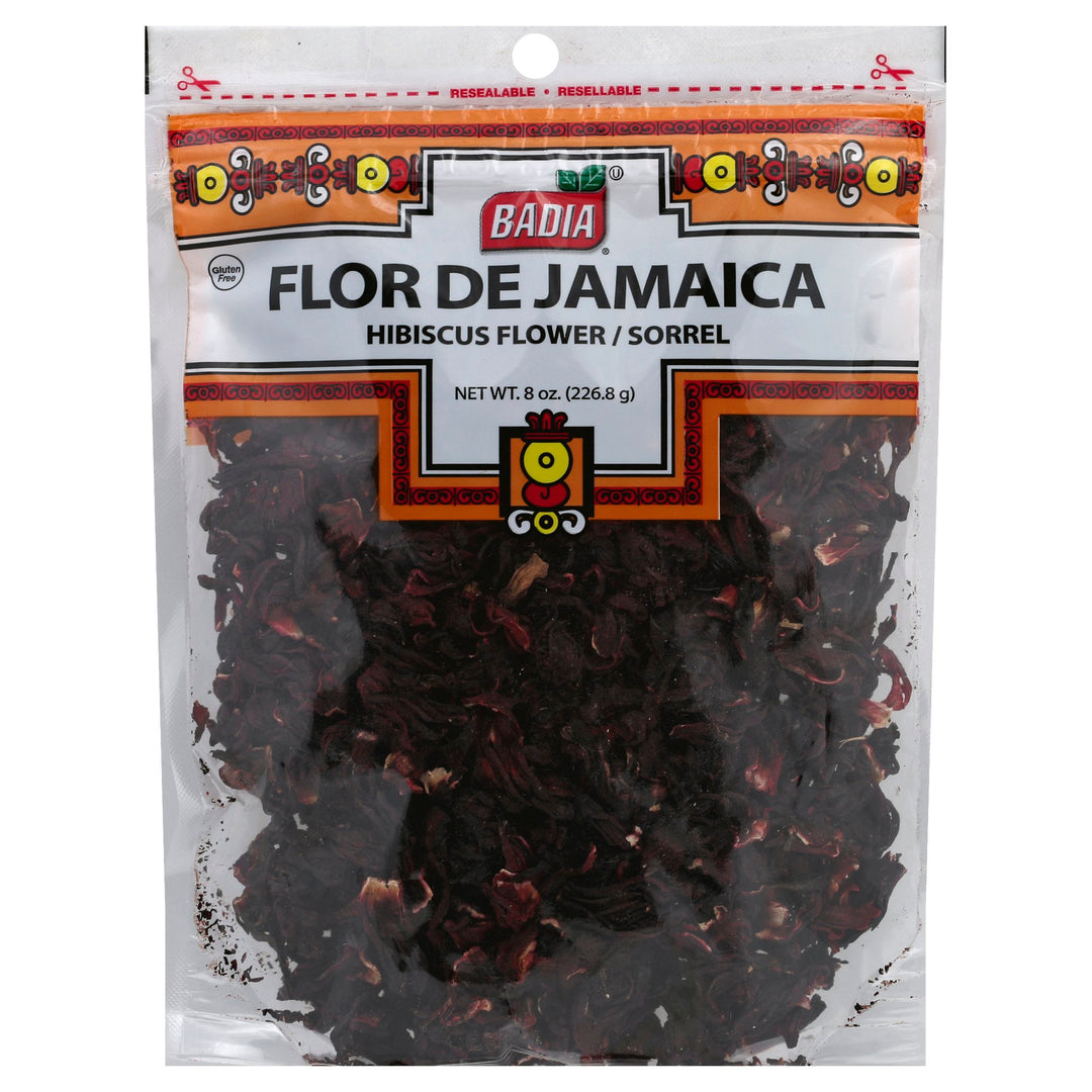 Badia Flor De Jamaican-Hibiscus Flowers--8 oz.-12/Case