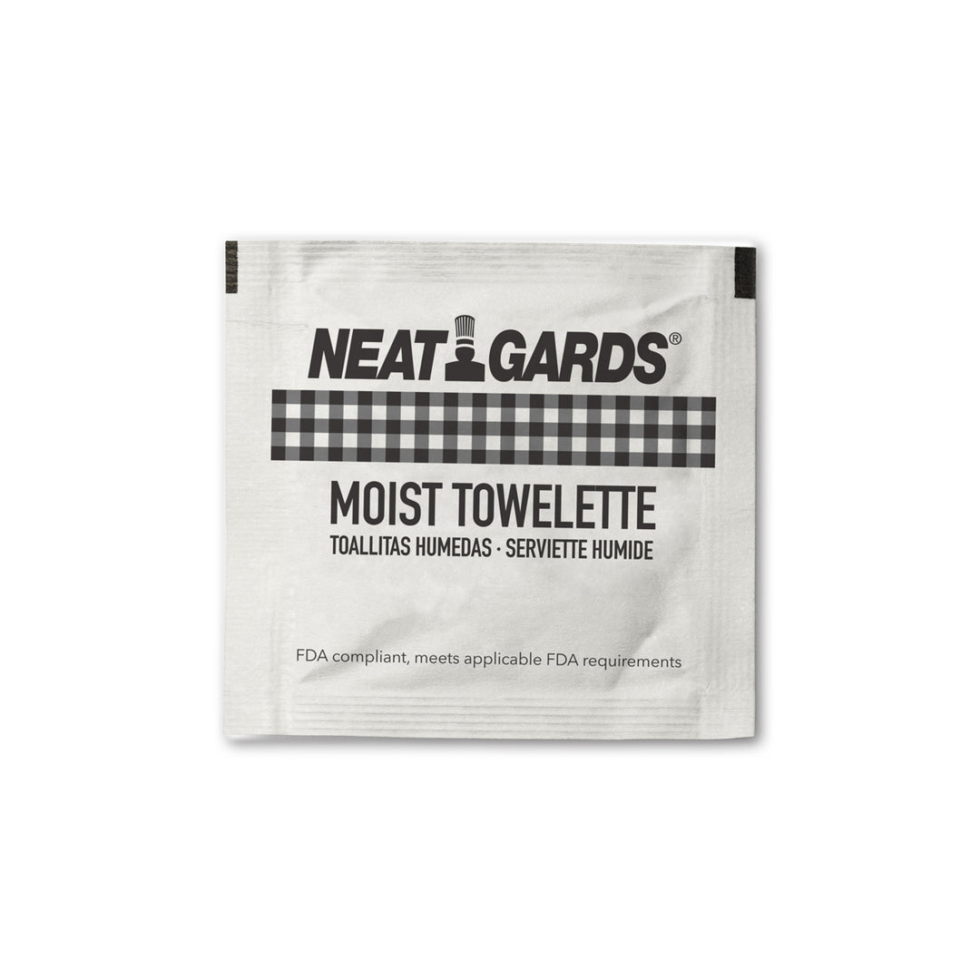Neatgards 6 Inch X 5 Inch Moist Towelette-1000 Each-1000/Box-1/Case