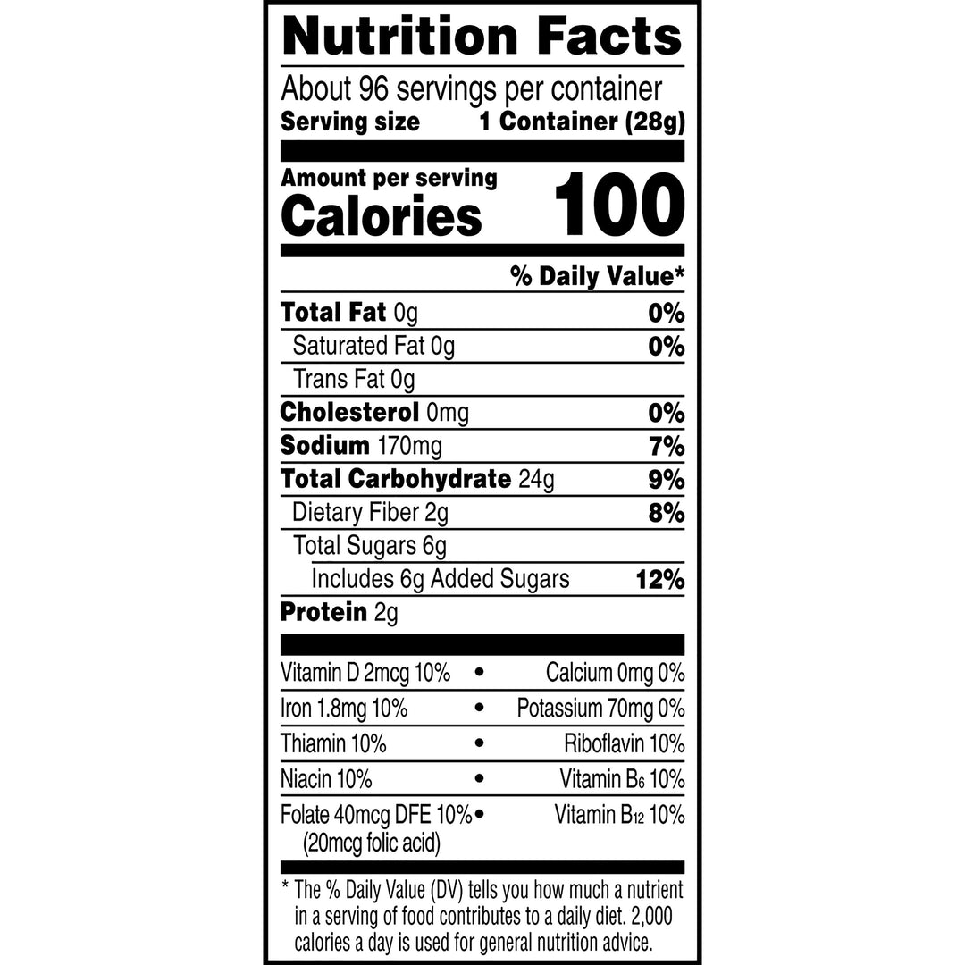Kellogg's Reduced Sugar Frosted Flakes Cereal-1 oz.-96/Case