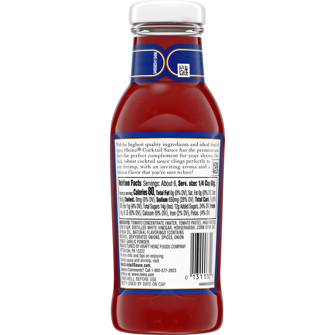 Heinz Seafood Cocktail Sauce-12 oz.-12/Case