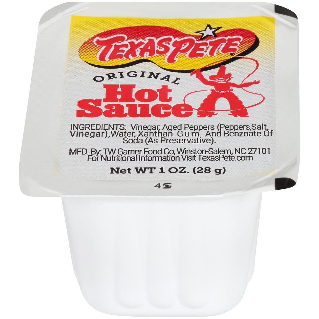 Texas Pete Original Hot Sauce Single Serve-1 oz.-150/Case