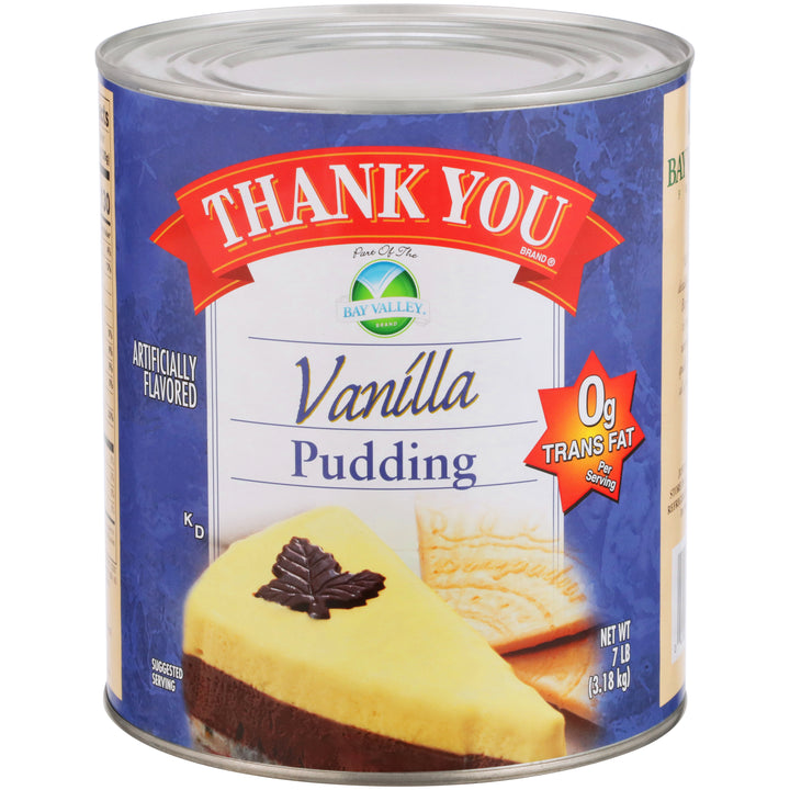 Thank You Pudding Vanilla Trans Fat Free-7 lb.-6/Case