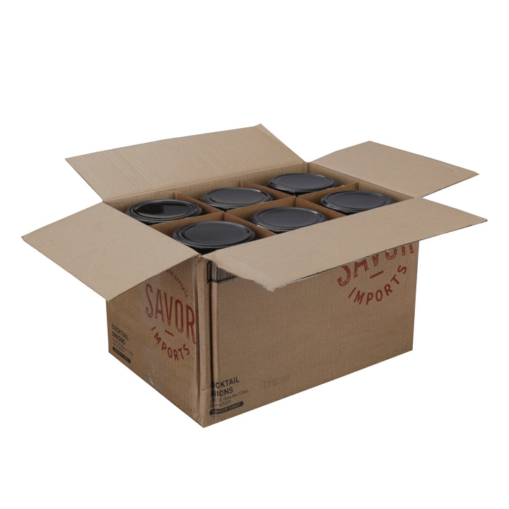Savor Imports Cocktail Onions-32 oz.-6/Case