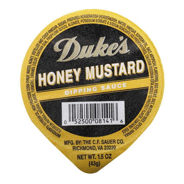 Duke's Honey Mustard Single Serve-1.5 oz.-120/Case