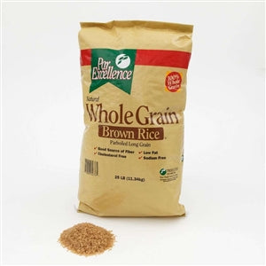Producers Rice Mill Inc. Par Excellence-Whole Grain Parboiled Brown Rice-25 lb.