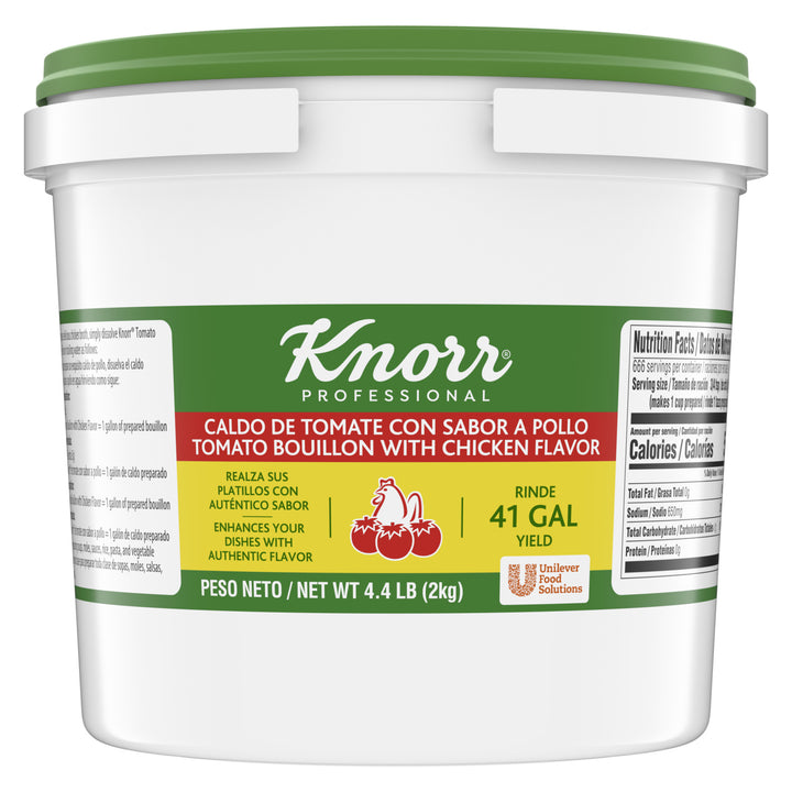 Knorr Tomato With Chicken Flavor Bouillon-4.4 lb.-4/Case