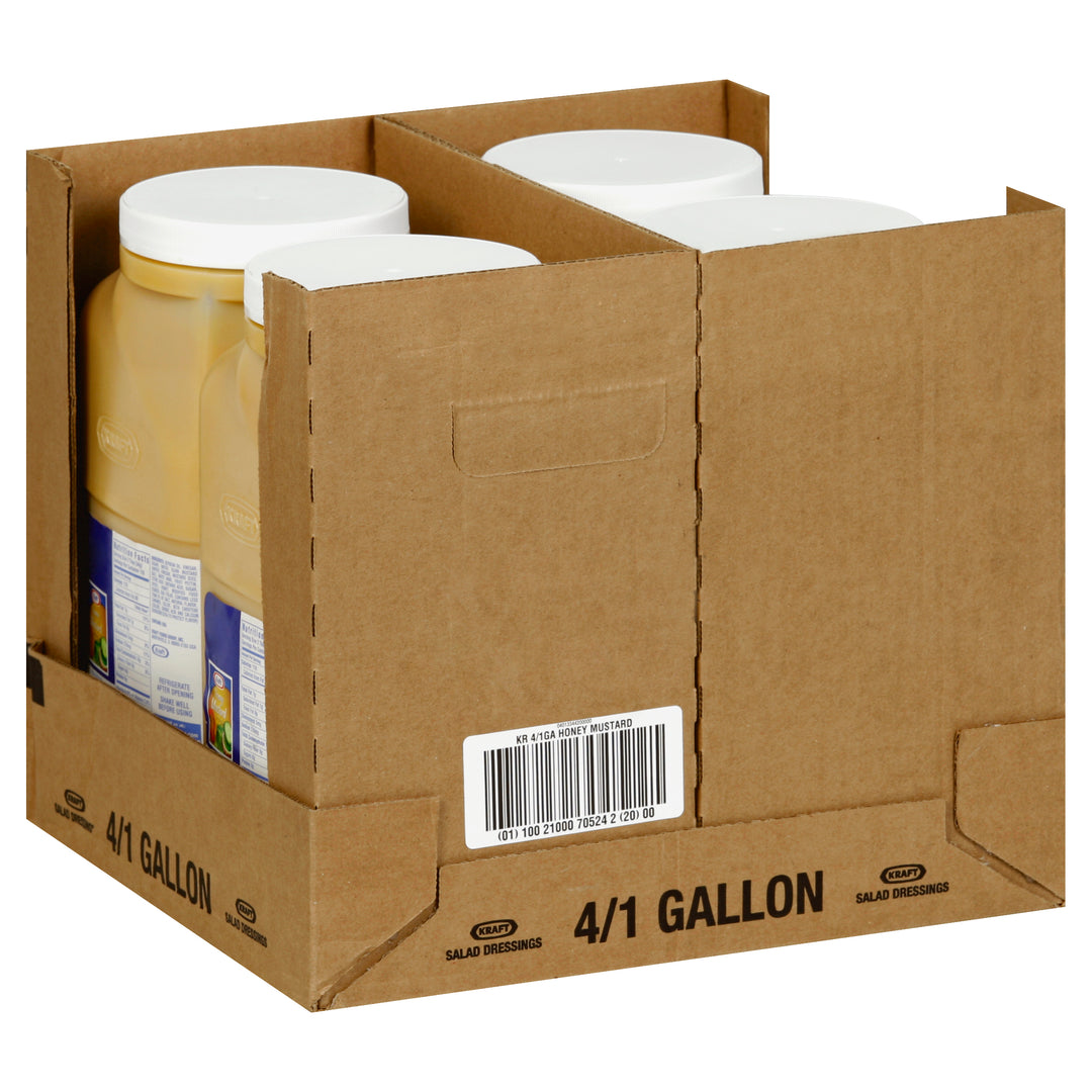 Kraft Honey Mustard Dressing Bulk-1 Gallon-4/Case