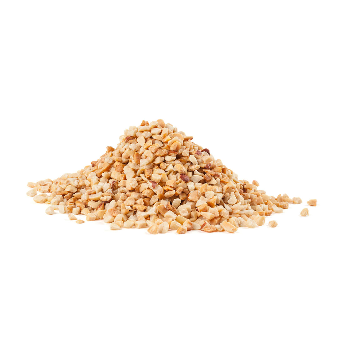 Azar Roasted Unsalted Granulated Peanut Topping-3.5 lb.-6/Case