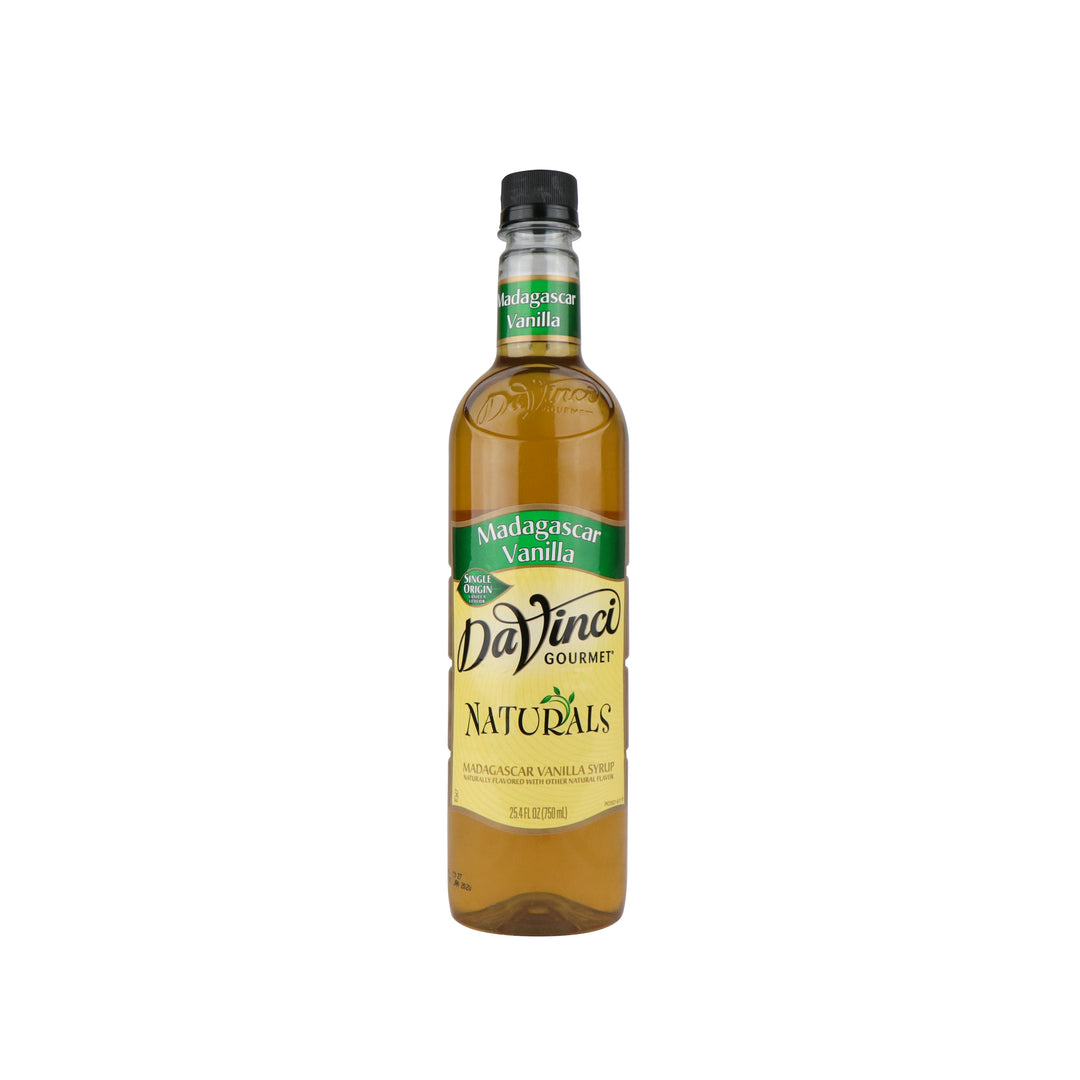 Davinci Gourmet Natural Madagascar Vanilla Syrup-750 Milileter-4/Case