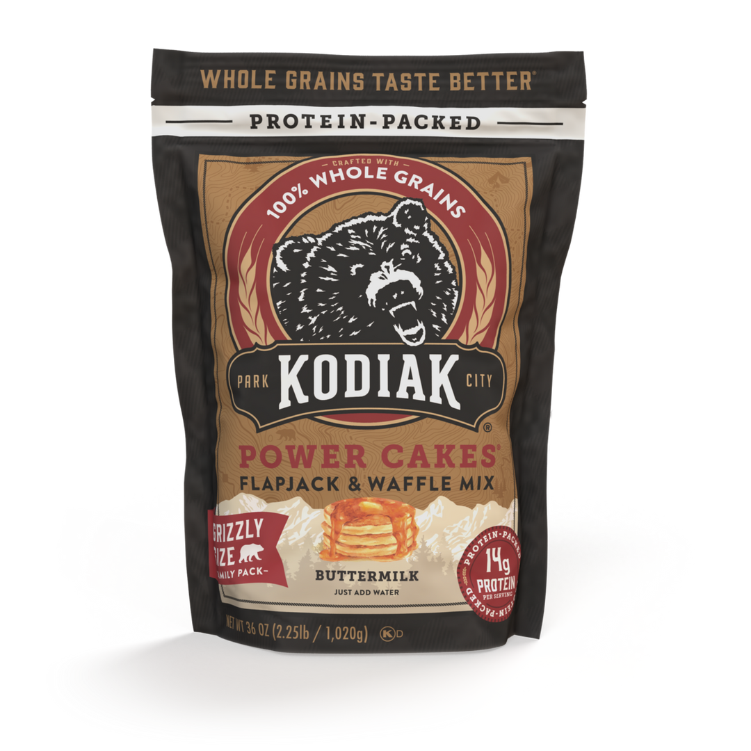 Kodiak Cakes Grizzly Size Buttermilk Power Cakes-36 oz.-6/Case