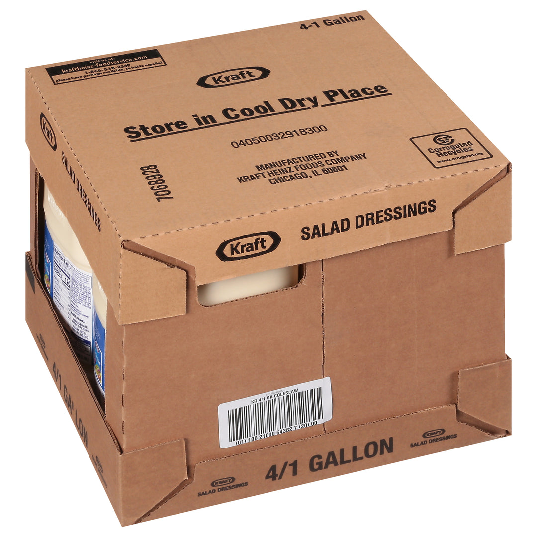 kraft coleslaw dressing Kraft Coleslaw Dressing Bulk-1 Gallon-4/Case MPN# 10021000643827 – Round Eye Supply