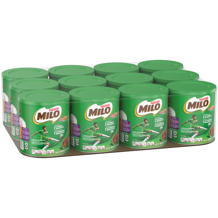 Milo Nestle Chocolate Nutritional Drink Mix-14.1 oz.-12/Case