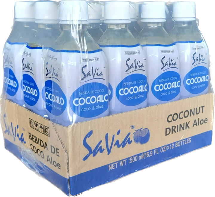 Savia Coconut Aloe Vera Drink-500 Milliliter-12/Case