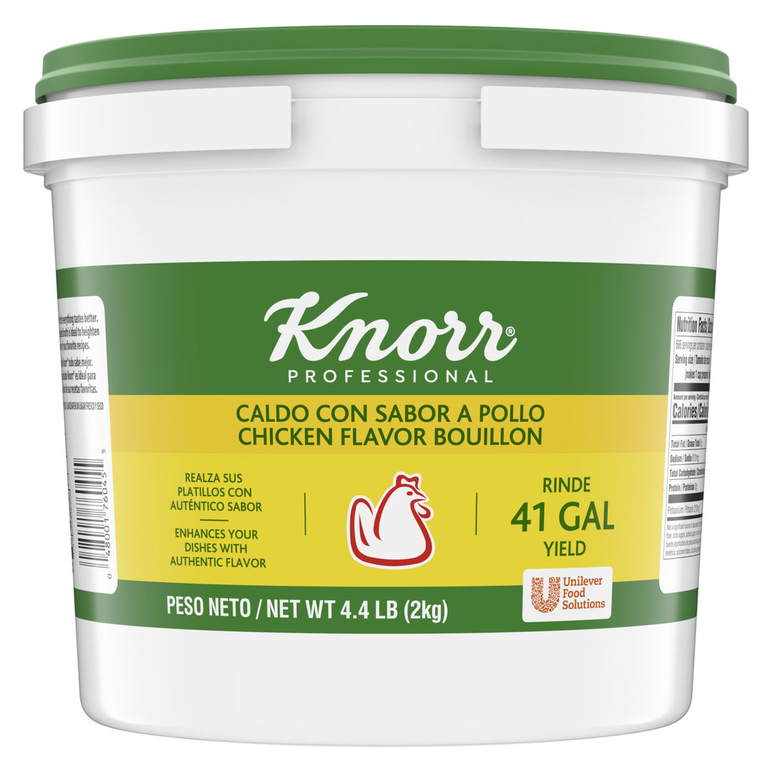 Knorr Caldo De Pollo Chicken Flavor Base-4.4 lb.-4/Case