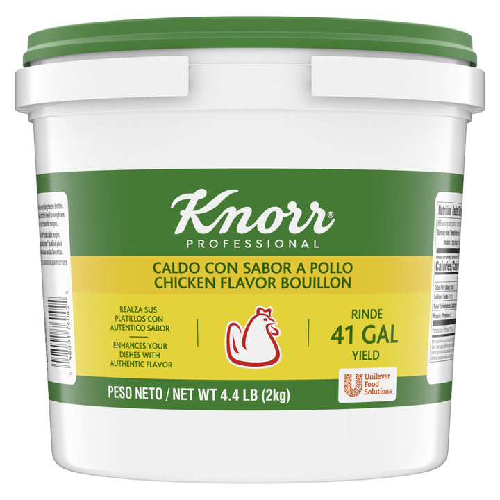 Knorr Caldo De Pollo Chicken Flavor Base-4.4 lb.-4/Case