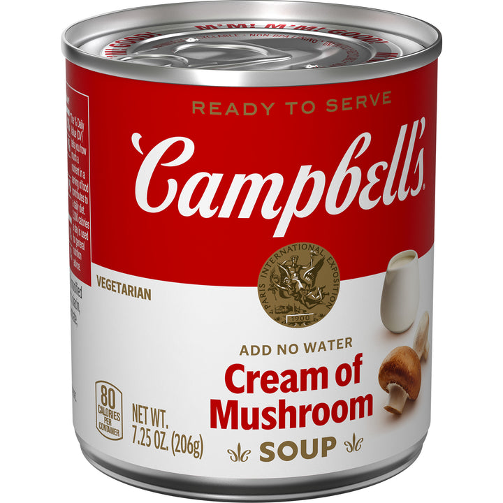Campbell's Classic Cream Of Mushroom Shelf Stable Soup-7.25 oz.-24/Case