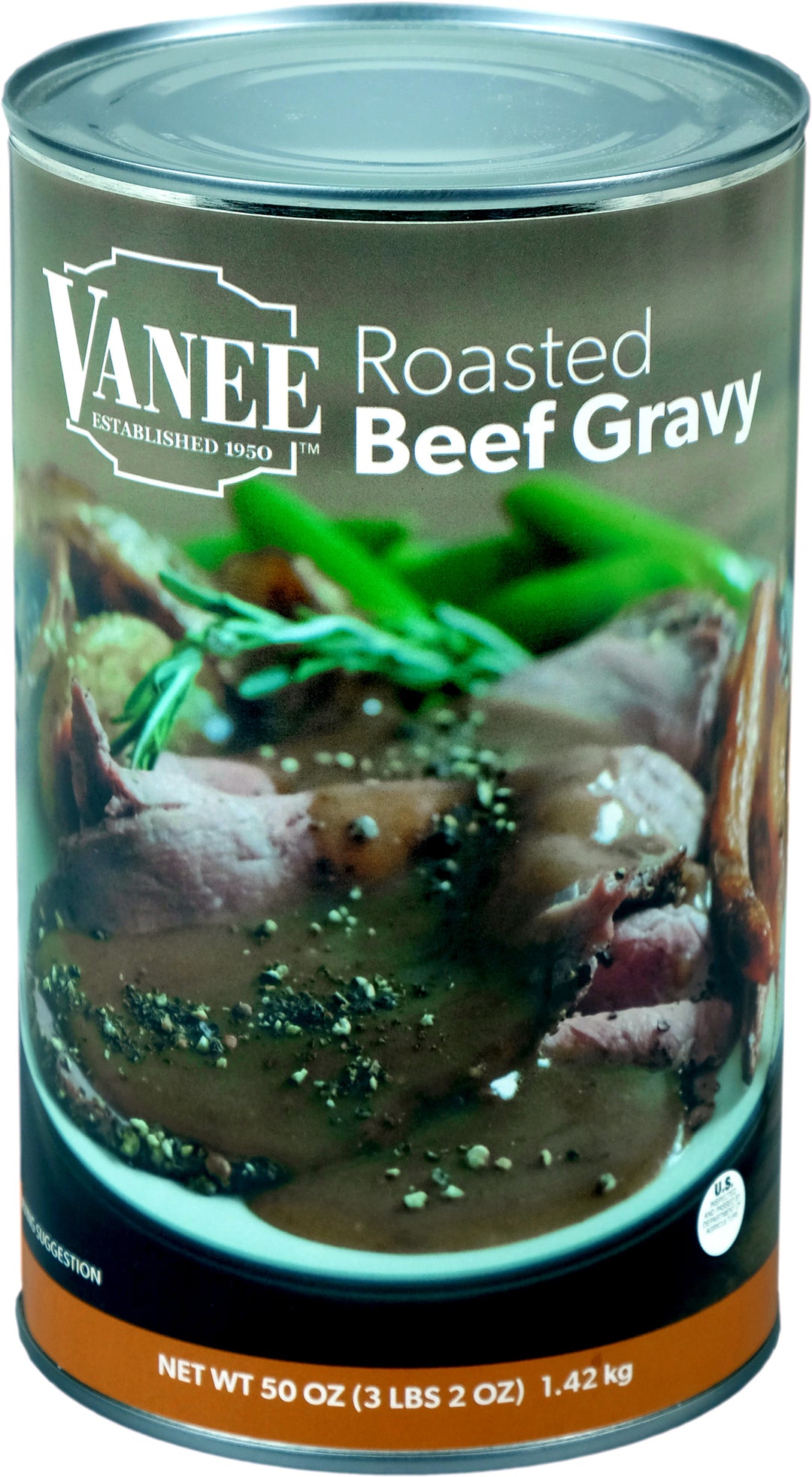 Vanee Roasted Beef Gravy-50 oz.-12/Case