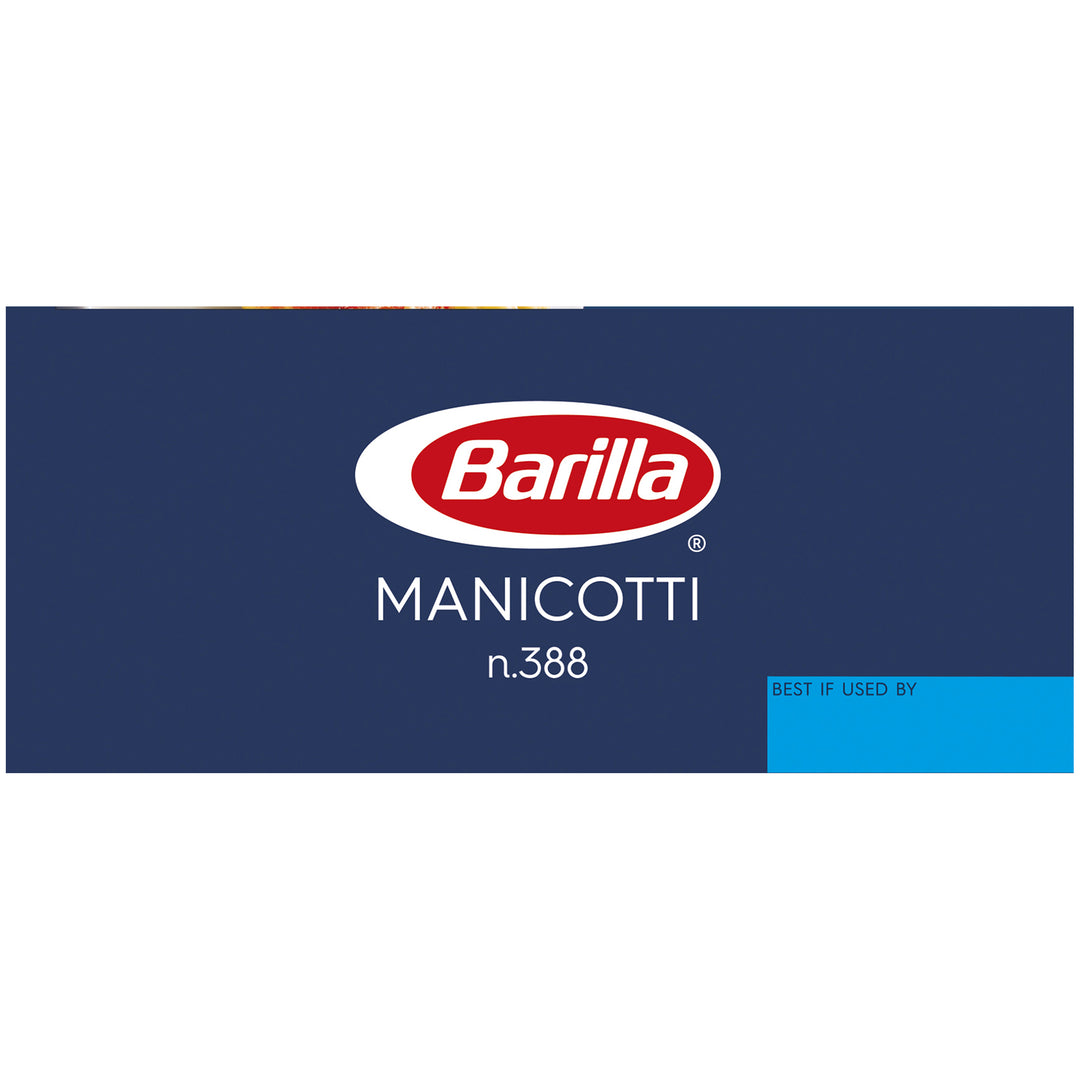 Barilla Medium Manicotti Pasta-8 oz.-12/Case