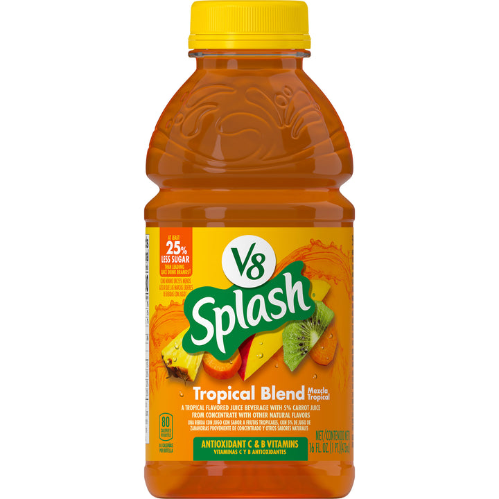 V8 Splash Tropical Blend-16 fl oz.s-12/Case