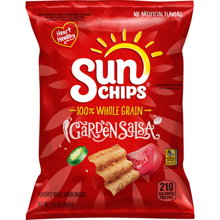 Sunchips Garden Salsa Multigrain Chips-1.5 oz.-64/Case