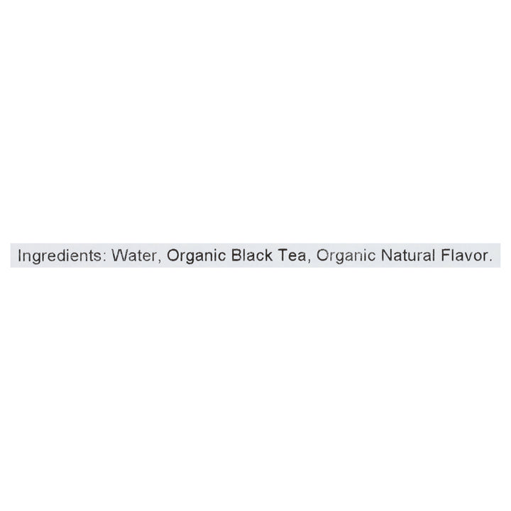 Tractor Beverage Co Organic Black Tea- Unsweetened Concentrate-32 oz.-1/Case