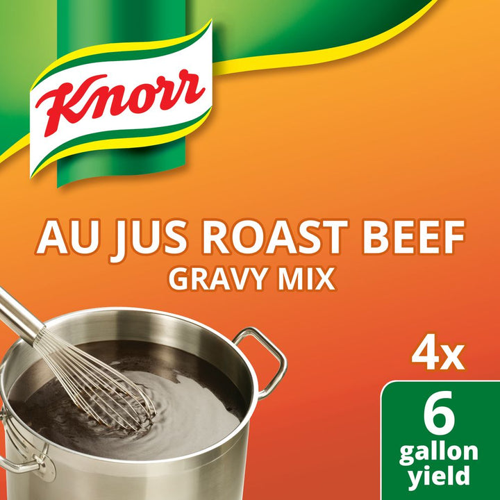 Knorr Au Jus Beef Sauce/Gravy Mix-1.99 lb.-4/Case