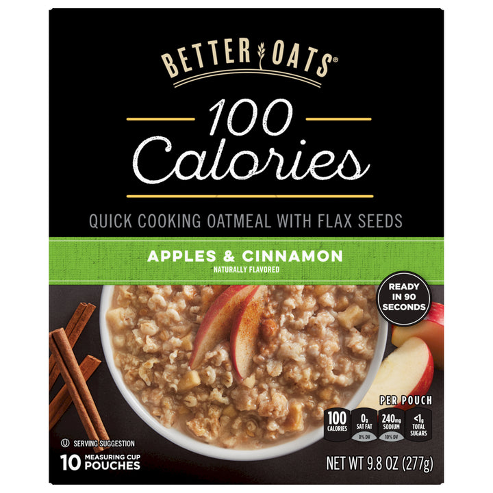 Malt O Meal Hot Cereal Oat Fit Apples & Cinnamon-9.8 oz.-6/Case