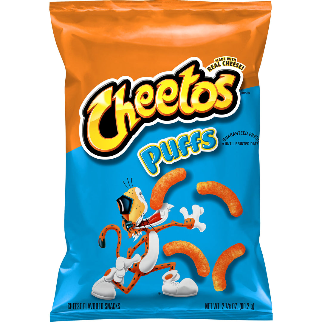 Cheetos Jumbo Puffs Cheese Flavored Snack-2.125 oz.-24/Case