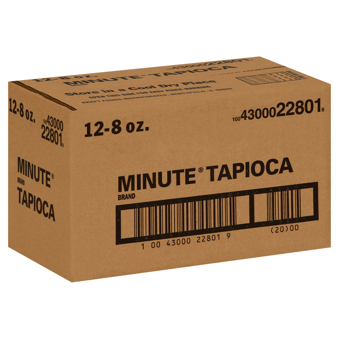 Minute Tapioca Instant Pudding Mix-8 oz.-12/Case