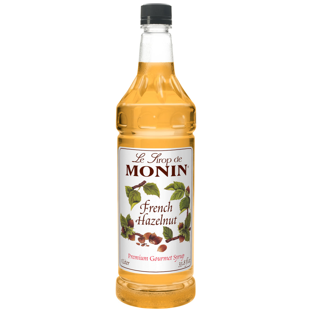 Monin French Hazelnut Syrup-1 Liter-4/Case