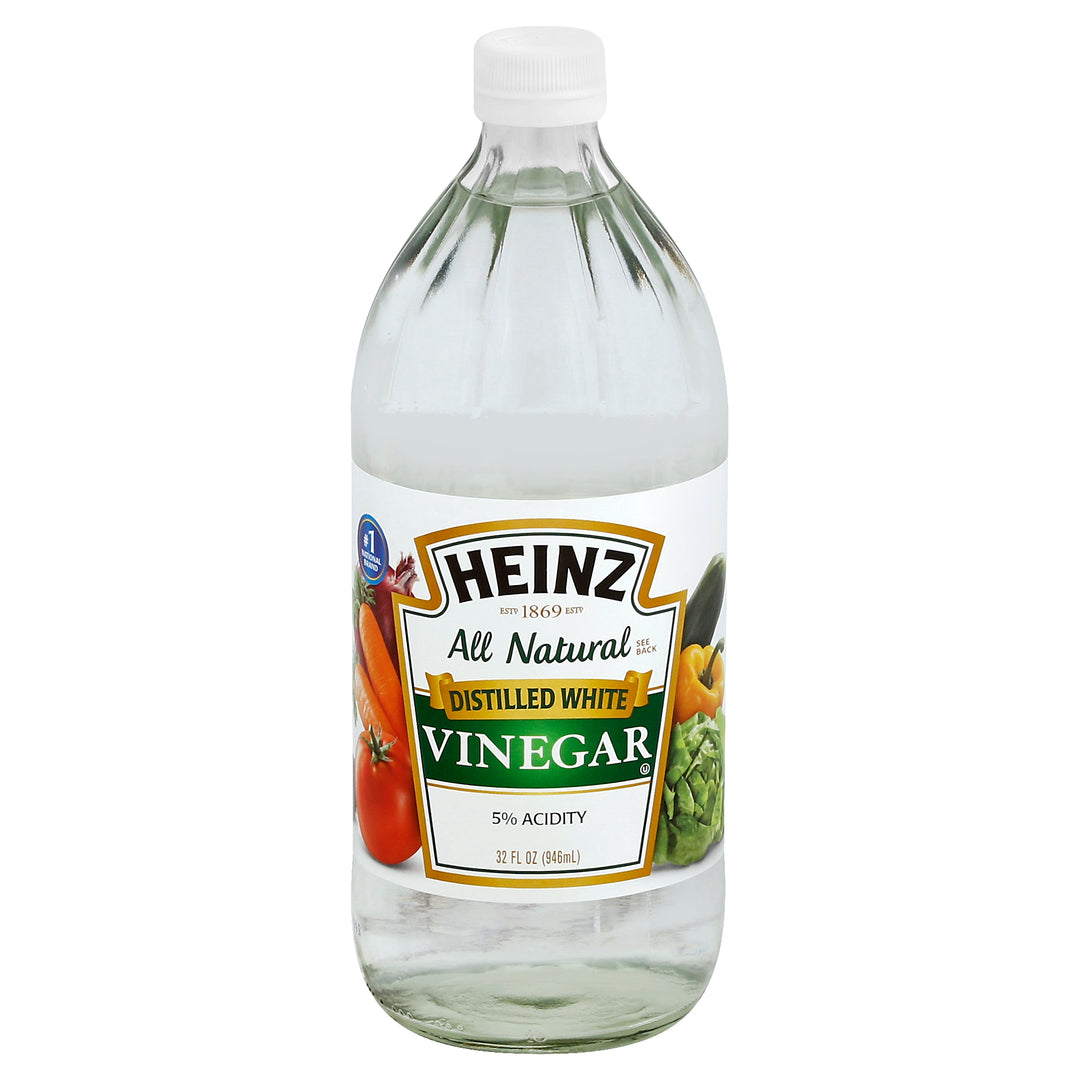Heinz Distilled White Vinegar Bottle-32 fl oz.-12/Case