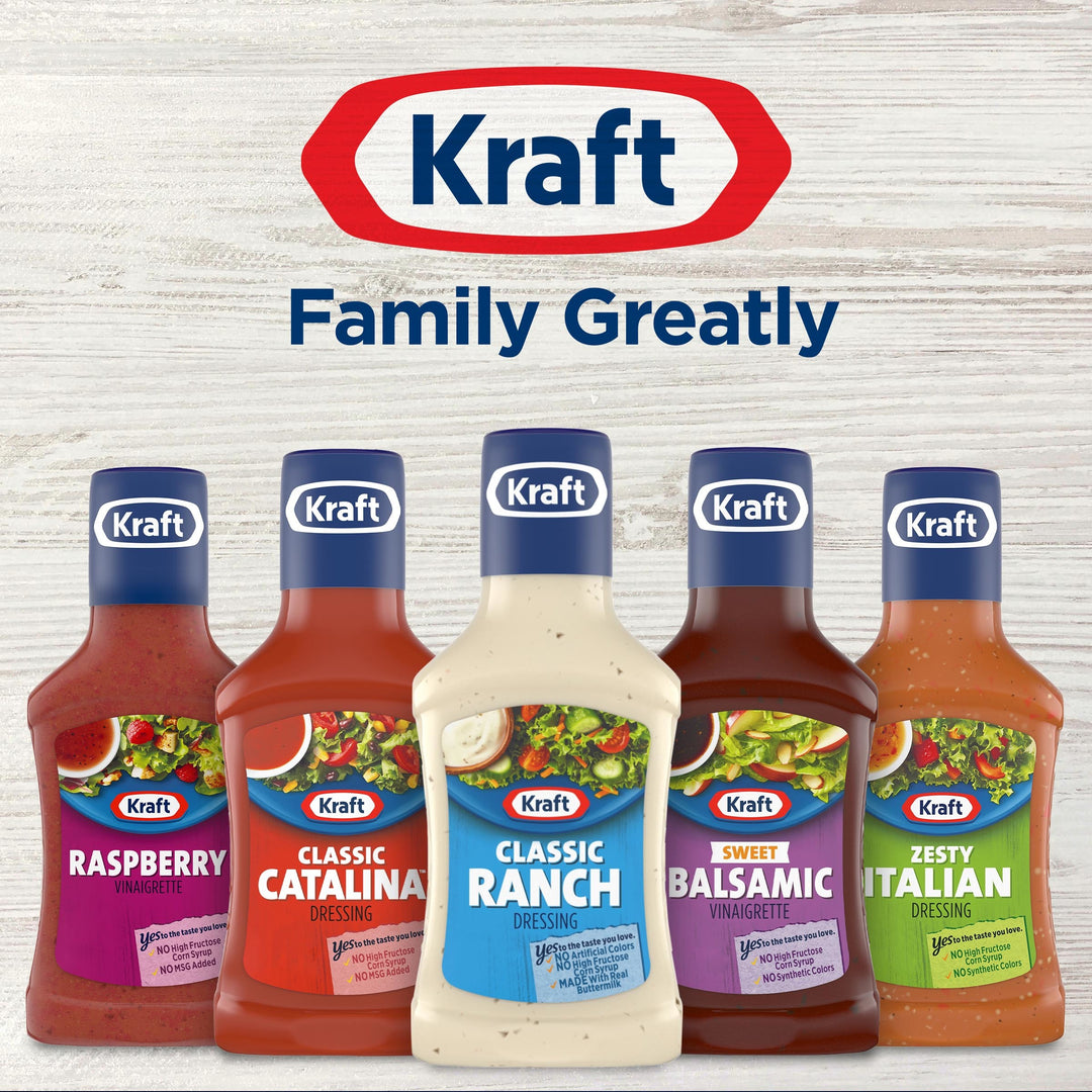 Kraft Classic Ranch Dressing Bottle-8 fl oz.-9/Case MPN# 00021000044009 Round Eye Supply Kraft Classic Ranch Dressing Bottle-8 fl oz.-9/Case MPN# 00021000044009 Round Eye Supply