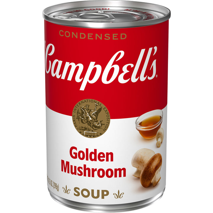 Campbell's Condensed Soup Red & White Golden Mushroom-10.5 oz.-12/Case