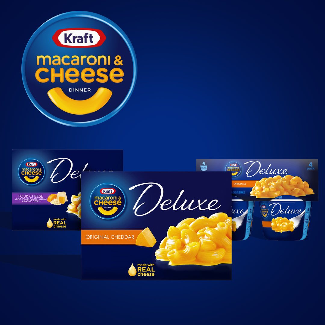 Kraft Entree Deluxe Macaroni & Cheese Dinner-14 oz.-24/Case