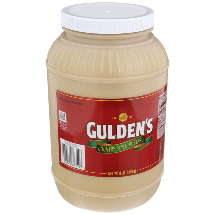 Gulden's Country Style Mustard Bulk-1 Gallon-4/Case